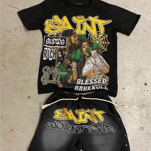 SAINT STUDIOS SHORT SET 🔥